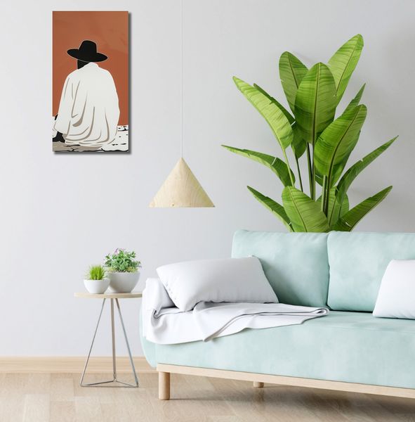 Obraz 30x60cm Rozmyślania w Oddali zdjęcie 2