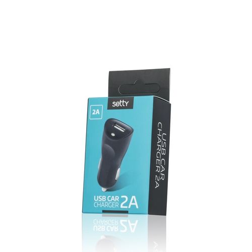 Ładowarka samochodowa Setty USB 2A (czarna) na Arena.pl