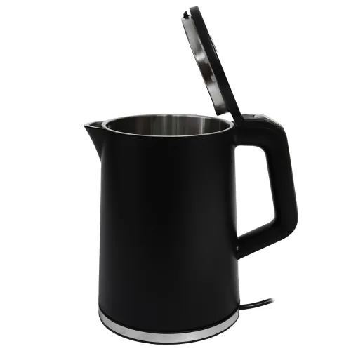 Czajnik elektryczny bezprzewodowy turystyczny 1500 W 1.2 l obrotowy czarny na Arena.pl