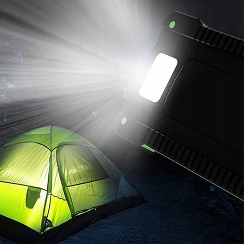 POWERBANK SOLARNY PANCERNY 20000MAH 2xUSB LATARKA na Arena.pl