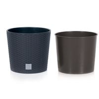 Doniczka Rato okrągła DRTUS250L z wkładem | Antracyt