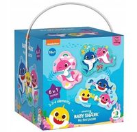 puzzle edukacyjne 2-3-4 elementy rekin dla dzieci dodo 200587
