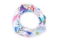 Titot Kolorowe Bazgroły komin tuba dla dziewczynki