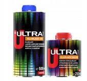 Novol Lakier Bezbarwny Akrylowy ULTRA KLARLACK 400 500ml + UTW. 250ml