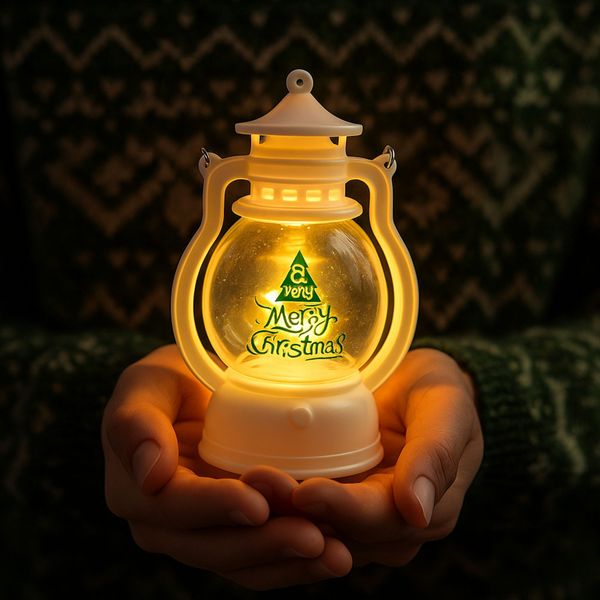 LAMPION LED 12,6 CM MERRY CHRISTMAS OZDOBA zdjęcie 4