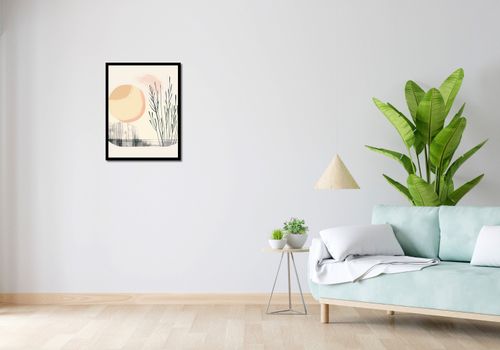 Plakat 50x65cm Pastelowy Wschód na Arena.pl