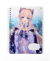 Zeszyt A5 100 stron w kratkę Genshin Impact - Kokomi