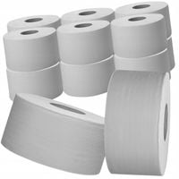Papier toaletowy do podajnika Jumbo Szary 120m 12 rolek - 1440mb