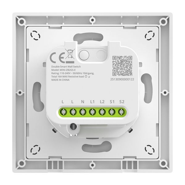 przełącznik ścienny sonoff mini-zb2gs-e zigbee 2-kanałowy zdjęcie 5