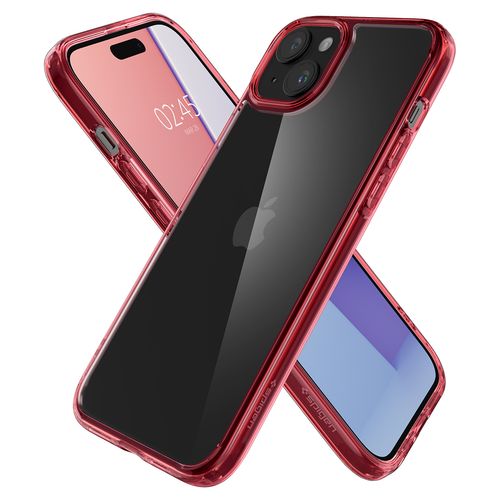 etui ultra hybrid na iphone 15 plus czerwone na Arena.pl
