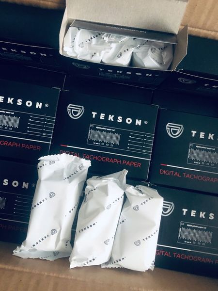 Papier do Tachografów - Tekson - 30 szt zdjęcie 2