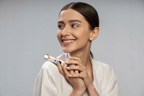 Masażer do twarzy oczu i ust 3w1 LED wibracje ciepło EyeCare Beauty na Arena.pl