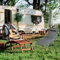 LEŻAK PLAŻOWY OGRODOWY SKŁADANY LEŻANKA MOCNY NA TARAS