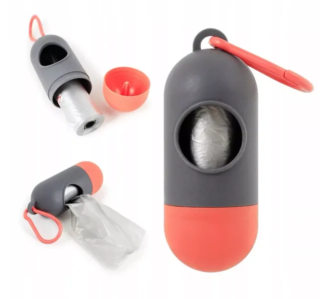 Pojemnik dozownik na woreczki na odchody psa zdjęcie 1