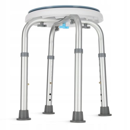 TABORET OBROTOWY STOŁEK SIEDZISKO DO WANNY POD PRYSZNIC REGULOWANA WYSOKOŚĆ na Arena.pl