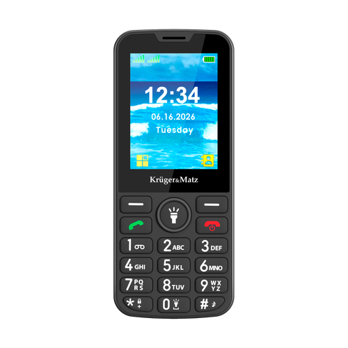 Telefon GSM dla seniora Kruger&Matz Simple 924 na Arena.pl