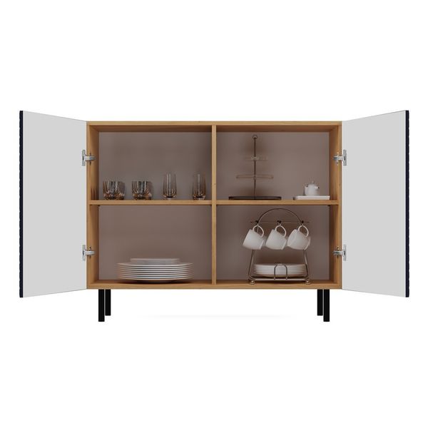 Komoda KAMA 2D SLIM ARISAN GRANAT zdjęcie 7