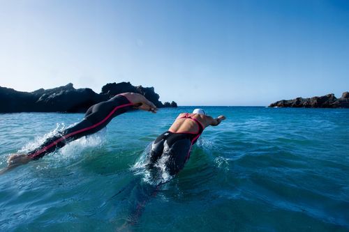 Strój startowy damski kombinezon Arena Powerskin R-Evo Black R.UK28 na Arena.pl