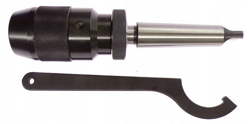 UCHWYT WIERTARSKI DO WIERTARKI SAMOZACISKOWY 1-16MM STOŻEK 3 TRZPIEŃ MK3 na Arena.pl