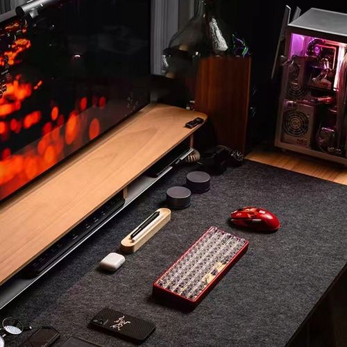 Podkładka pod myszkę MOZOS WOOL-PAD 1200x600mm Duża na całe biurko na Arena.pl