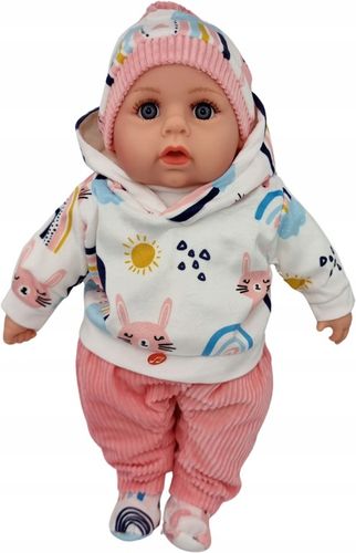 LALKA BOBAS MÓWI I ŚPIEWA POLSKI 45CM+SMOCZEK_38 na Arena.pl