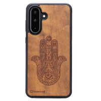 Drewniane Etui Bewood do Samsung Galaxy A26 5G HAMSA IMBUIA