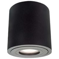 LAMPA sufitowa FARO LP-6510/1SM XL BK Light Prestige łazienkowa OPRAWA metalowa tuba downlight IP65 czarna