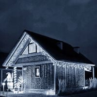 SOPLE 1500 LED LAMPKI ZEWNĘTRZNE 67m PILOT FLASH GIRLANDA ŚWIETLNA KURTYNA