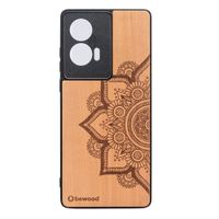 Drewniane Etui Bewood do Motorola Edge 50 Fusion MANDALA JABŁOŃ