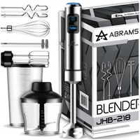 BLENDER RĘCZNY MIKSER WIELOFUNKCYJNY TRYB TURBO 1500 W OSTRZA TYTANOWE