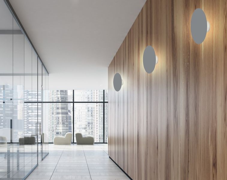 Holar lampa kinkiet 1x6W LED szary zdjęcie 3