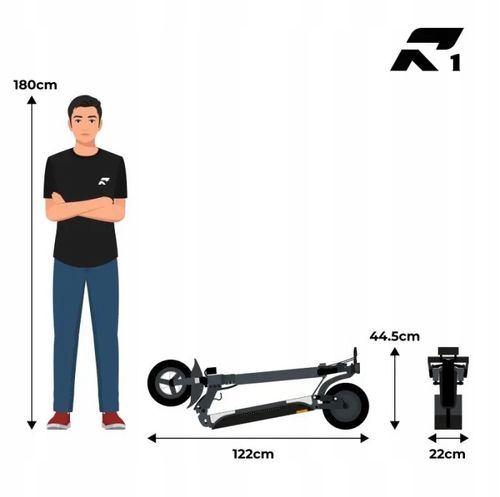 Hulajnoga elektryczna Ruptor R1 V2 Miedziany 48V20Ah z przeglądem zerowym na Arena.pl