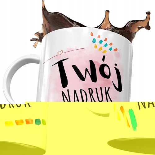 Kubek Pomarańczowy Dla Szczypiornisty Na Prezent Z Nadrukiem Ze Zdjęciem na Arena.pl