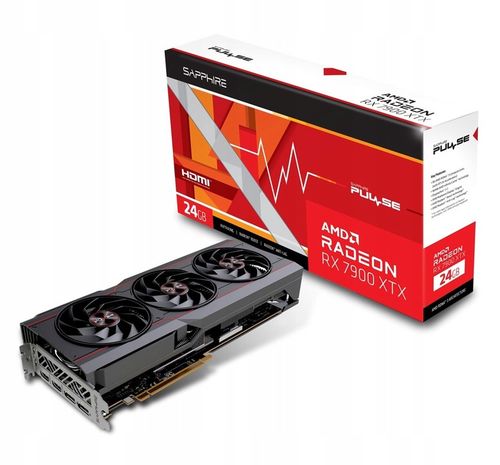 SAPPHIRE PULSE RADEON RX 7900 XTX AMD 24 GB GDDR6 na Arena.pl