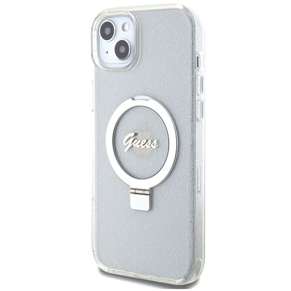 Etui Guess do iPhone 15 Plus, iPhone 14 Plus, Przezroczysty, MagSafe zdjęcie 2