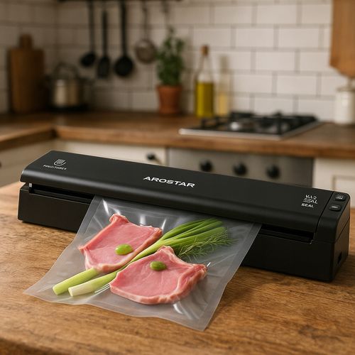 Zgrzewarka Próżniowa Żywności Pakowarka Aigostar Hudson 110W + Woreczki na Arena.pl