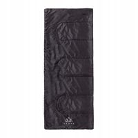 Śpiwór KADVA Karvilo czarny Uni 180cm x 75cm CIENKI LEKKI TURYSTYCZNY