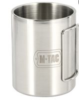 Kubek Termiczny 450 ml składany uchwyt stalowy