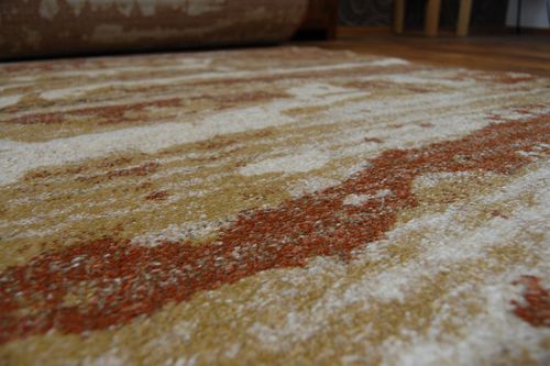 Chodnik SHADOW 9368 gold / rust 80 cm na Arena.pl