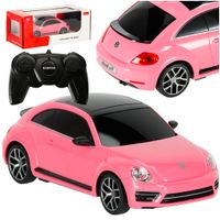 Samochód Zdalnie Sterowany Volkswagen Beetle Auto Sterowane RC 1:24 Różowy