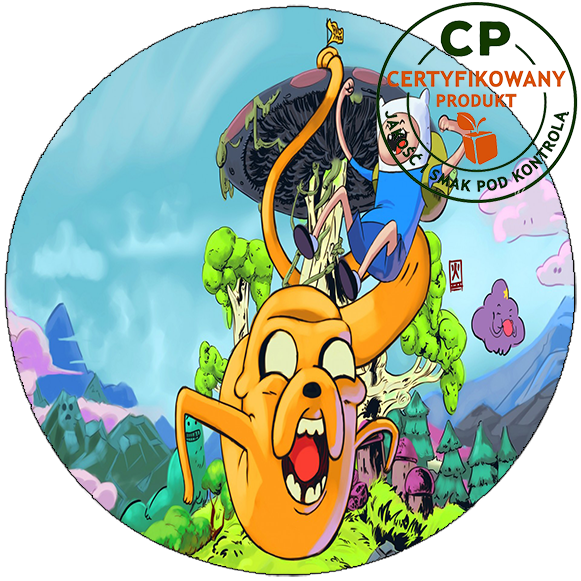 Opłatek na tort Pora na Przygodę zdjęcie 1