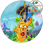 Opłatek na tort Pora na Przygodę