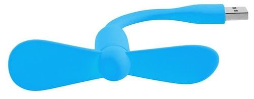 Wiatraczek silikonowy USB -  niebieski na Arena.pl