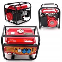 Agregat prądotwórczy przenośny jednofazowy 1500w 12/230v benzyna KD110