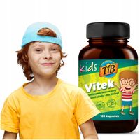 WITAMINY DLA DZIECI Optymalne Dawki na 120 dni Suplement Diety Certyfikat