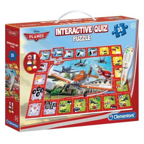 CLEMENTONI 13835 QUIZ PUZZLE PLANES zdjęcie 2