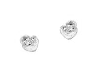 kolczyki drobne serca (p6972ag)