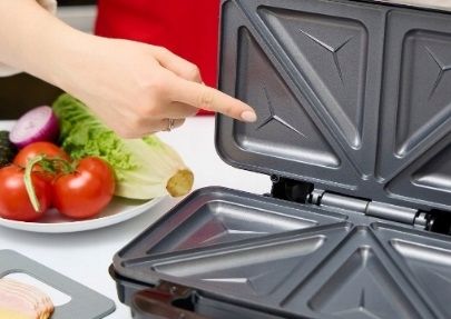 Opiekacz MPM MOP-20M srebrny/szary 900 W na Arena.pl