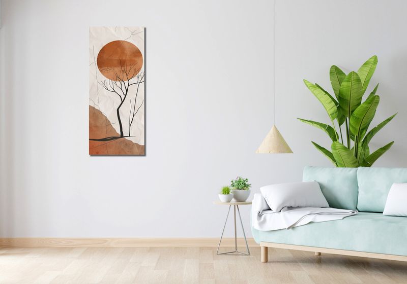 Obraz 40x100cm Surowość Pustyni zdjęcie 2