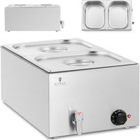 bemar podgrzewacz elektryczny z kranem 2 x gn 1/2 600 w